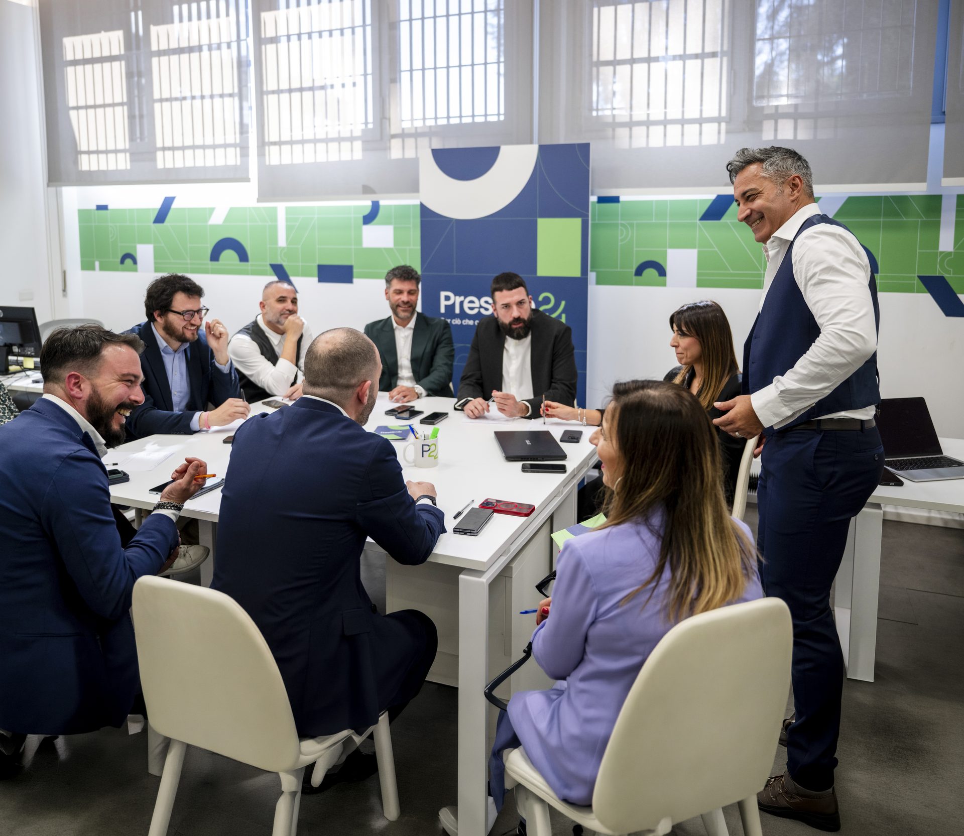Il team al lavoro
